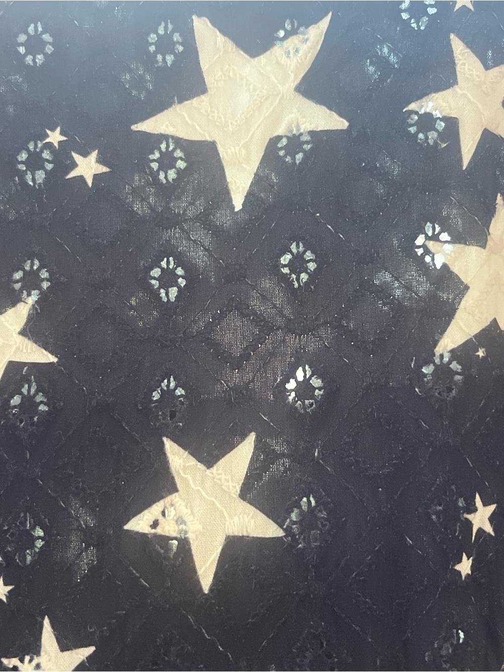 FARM Rio Stardust Mini Dress with White Star Print - Picture 7 of 8